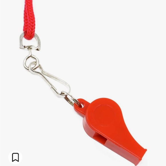 Lifeguard Fanny Pack Belt Bag with Whistle and Lanyard NWT J - Picture 4 of 4